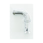 PASCO 34517 2-Piece Repair Closet Elbow With Chrome Plated Die Cast Nuts, 2 x 6 in Nominal, 20 ga, Polished Chrome