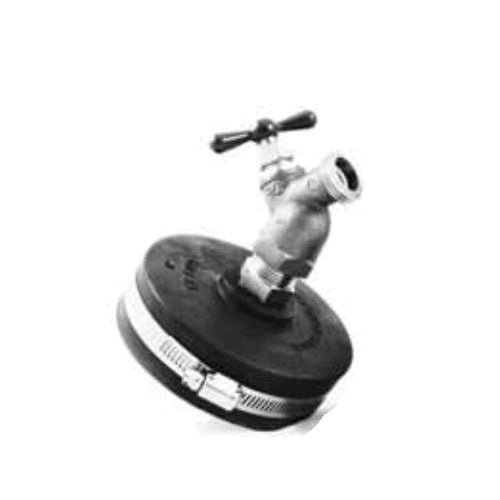 Single Size Fill Test Drain Cap - Synthetic Rubber