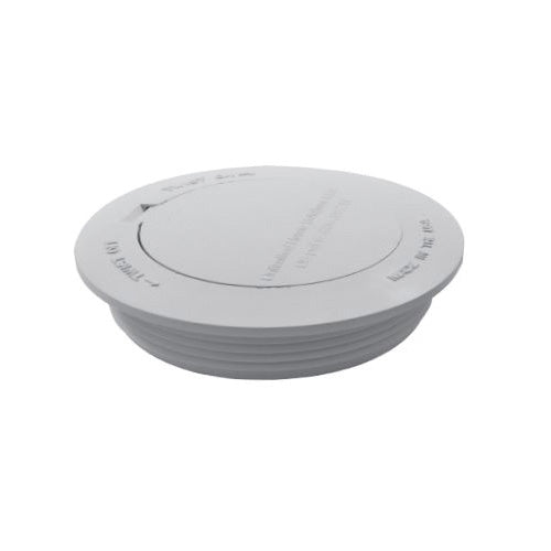 Pop Top Drain Water Relieve Cap - 4" Dia - PVC