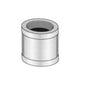 3/8" Coupling - Polished Chrome - Brass