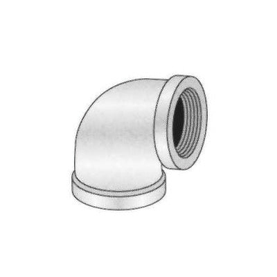1" 90° Elbow - Polished Chrome - Brass