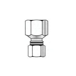 66 Series - 5/8 x 1/2" Coupling - Compression x FNPT