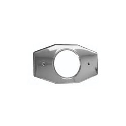 PASCO 815 One-Hole Cover Plate, 5 in Dia, For Use With: Quick Shower Valve, Stainless Steel