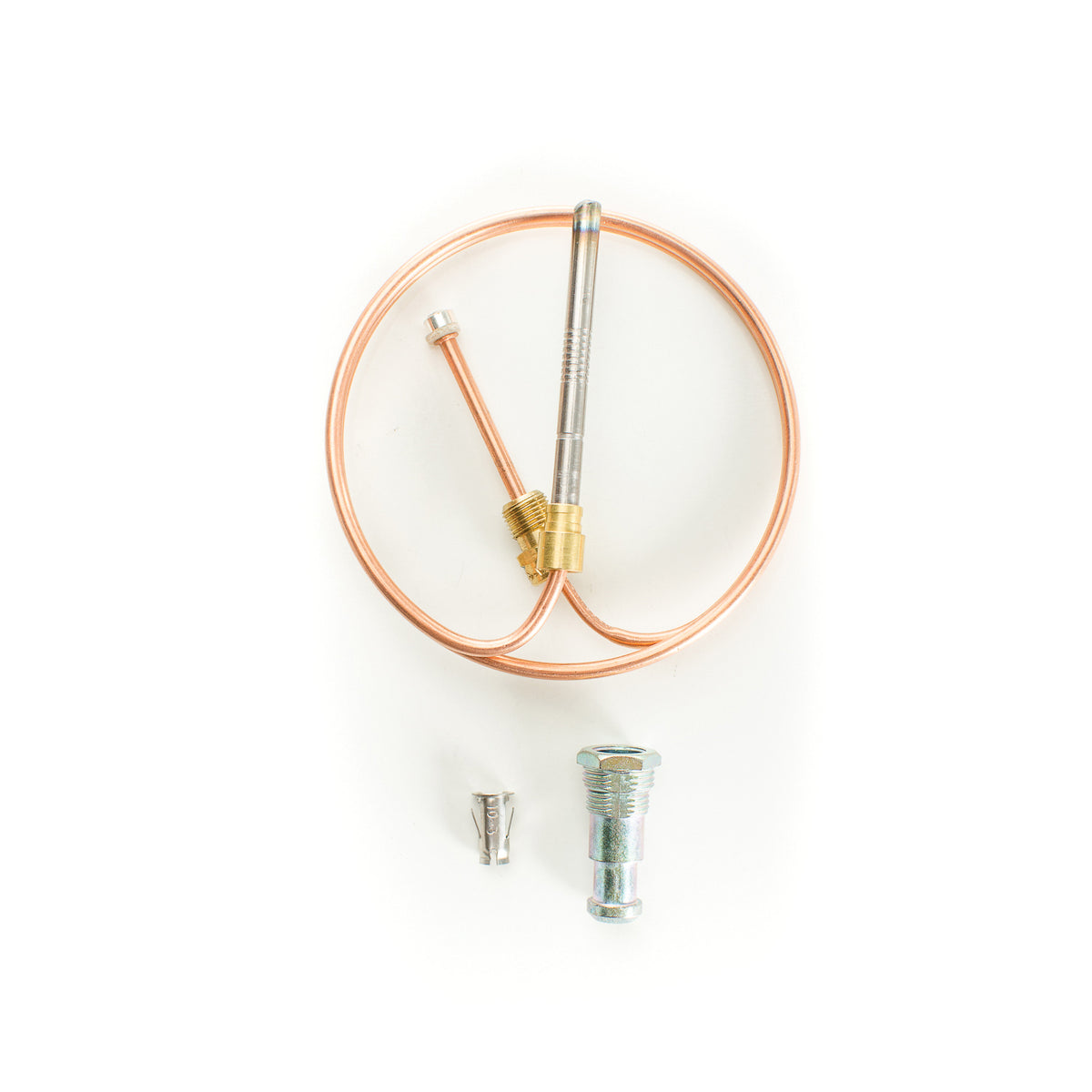 PASCO 9501 Thermocouple With Universal Adapters, 24 in L, Copper