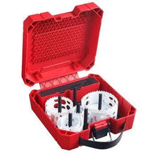 9 PC HOLE DOZER™ with Carbide Teeth Large Diameter Hole Saw Kit