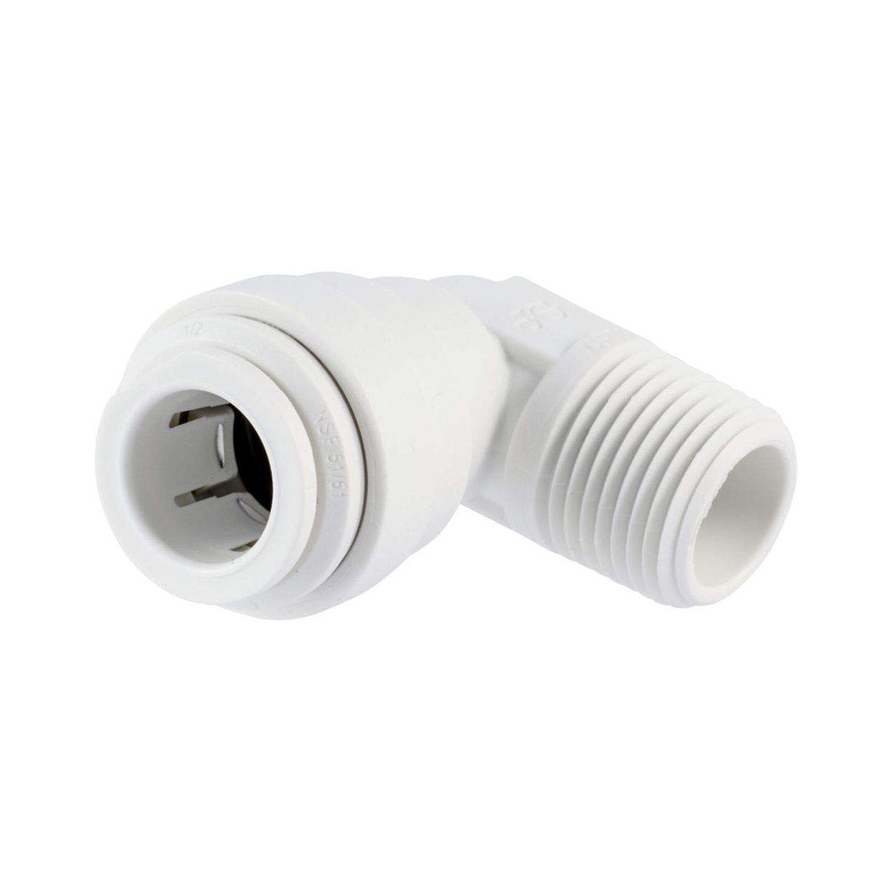 POLY FIXED ELBOW 3/8 X 1/4NPTF
