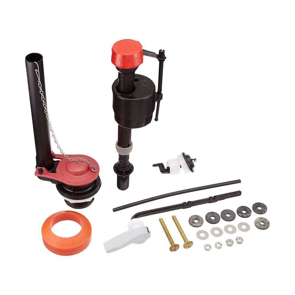 FLUSH VALVE W/ADJ FLAPPER
