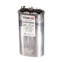 Packard POCFD505A Titan HD Capacitor, 505 mfd, 440/370 V AC, 50/60 Hz, Oval Shape, Domestic