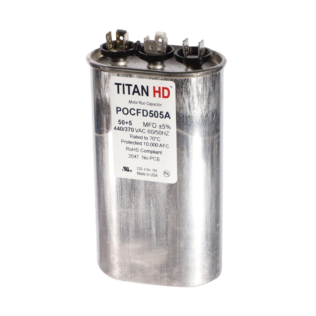 Titan Hd - Capacitor - 440/370 V AC - 505 Mfd