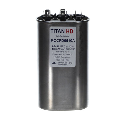 Titan Hd - Capacitor - 440/370 V AC - 6510 Mfd