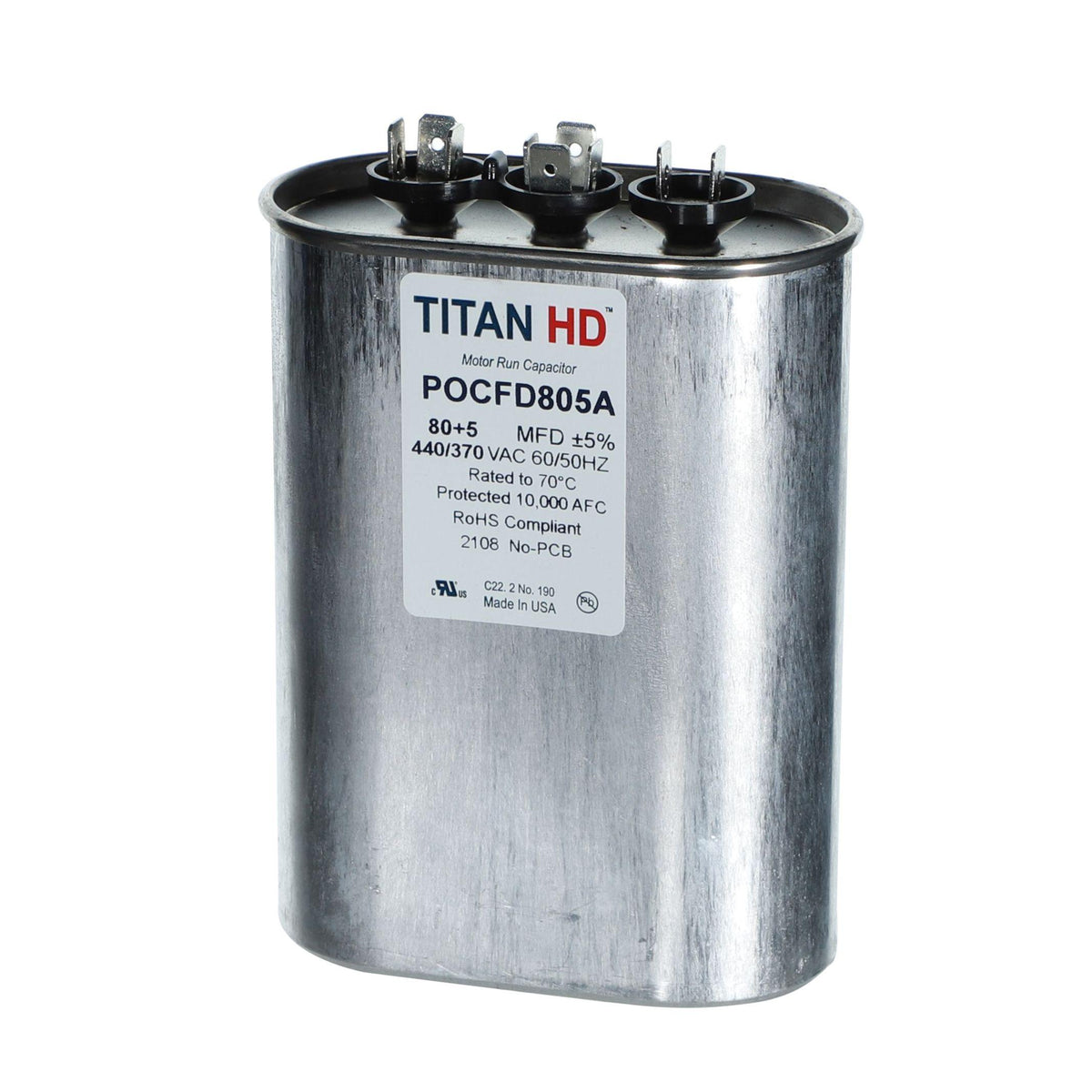 Titan Hd - Capacitor - 440/370 V AC - 805 Mfd