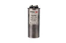 Packard PRCF65A Titan HD Capacitor, 65 mfd, 440/370 V AC, 50/60 Hz, Round Shape, Domestic