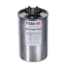 Packard PRCFD60125A Titan HD Capacitor, 60125 mfd, 440/370 V AC, 50/60 Hz, Round Shape, Domestic