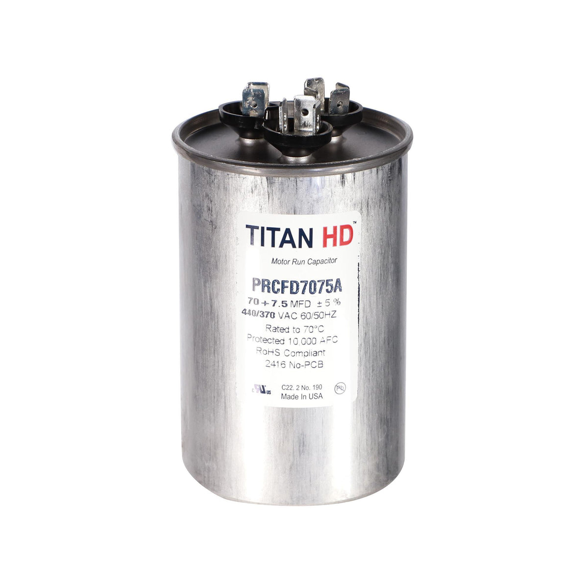 HD70 - Capacitor - 440/370 V