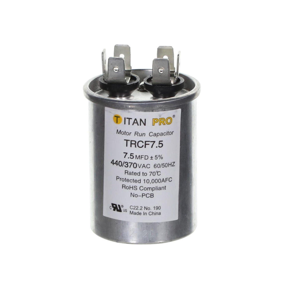 TRCF7.5 - Capacitor - 440/370 V