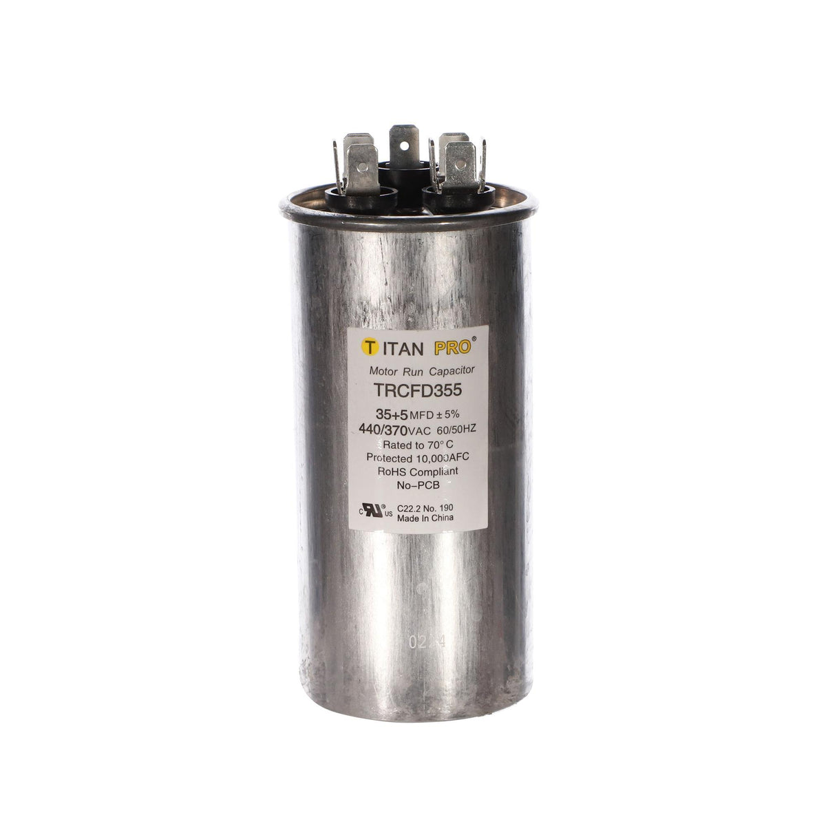 Titan Pro - Dual Capacitor - TRCFD355