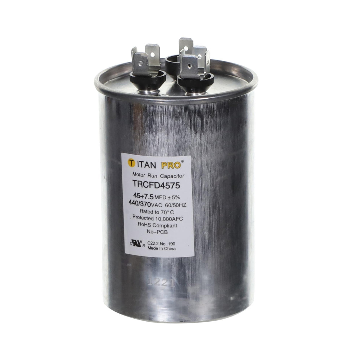 Packard TRCFD4575 Dual Capacitor