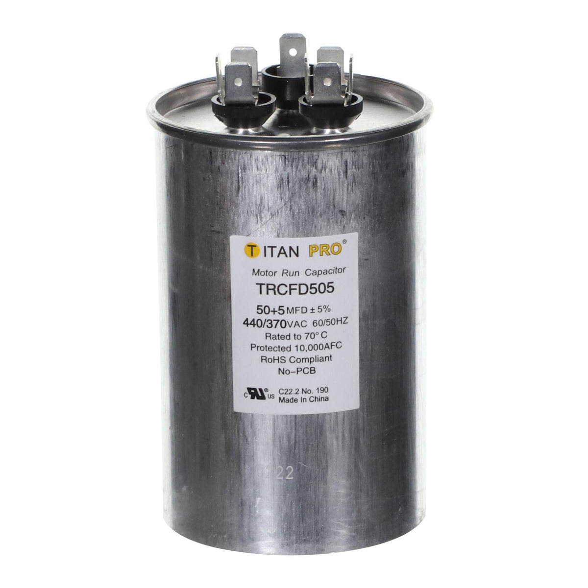 Titan Pro - Dual Capacitor - TRCFD505
