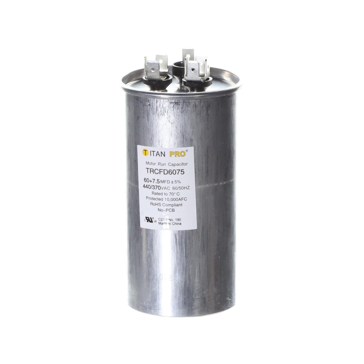 Packard TRCFD6075 Dual Capacitor