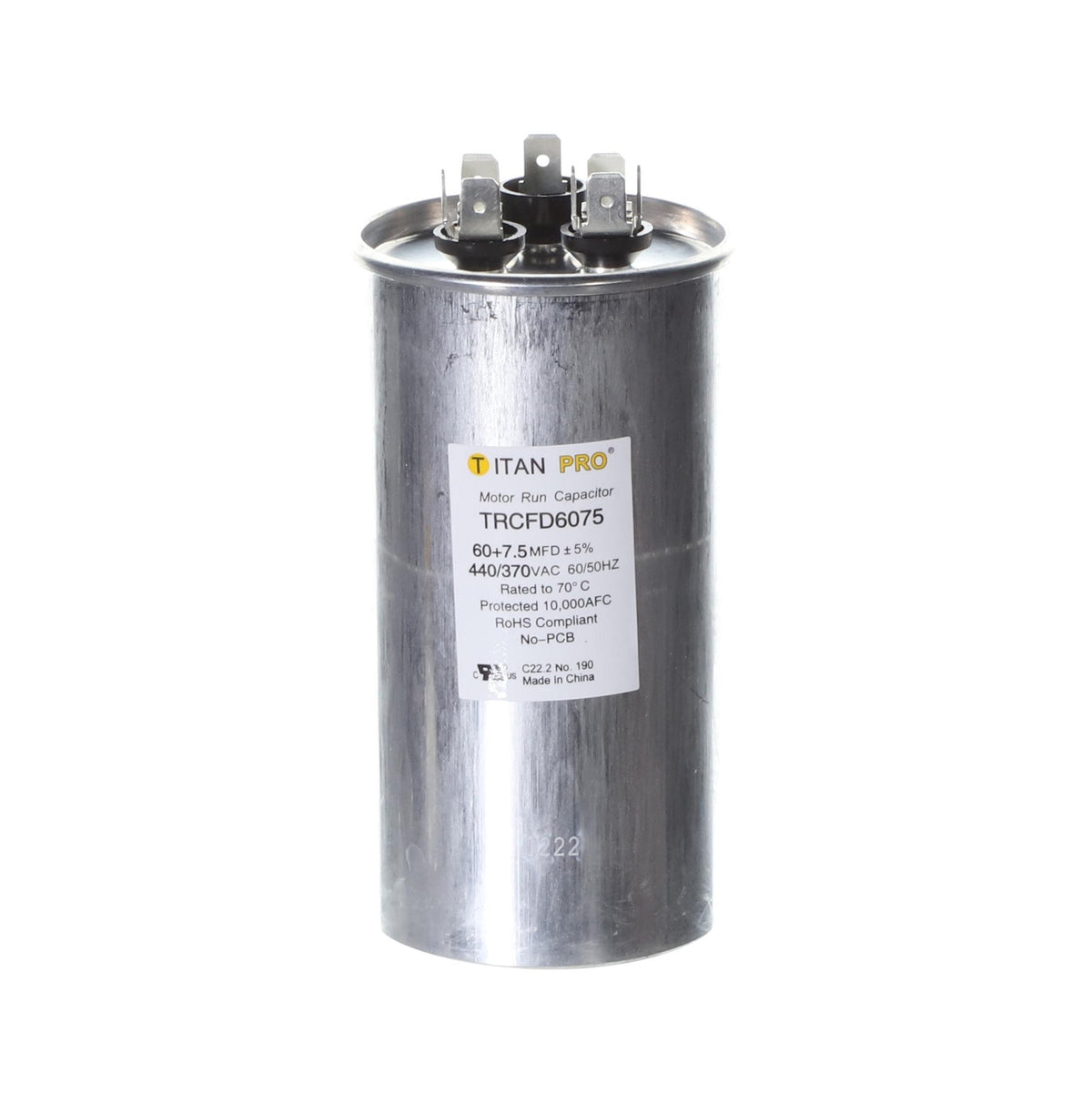 Titan Pro - Dual Capacitor - TRCFD6075