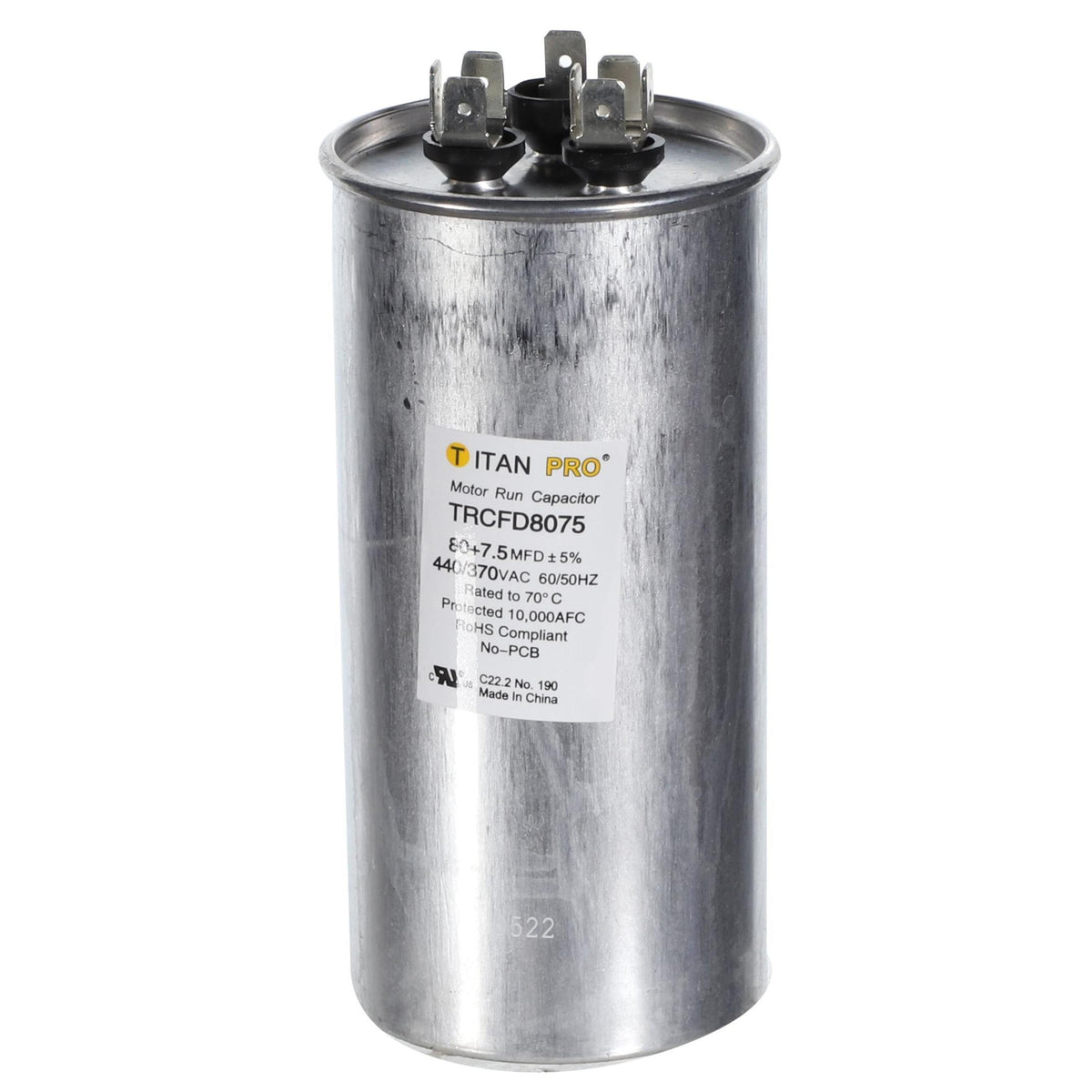 Titan Pro - Dual Capacitor - TRCFD8075