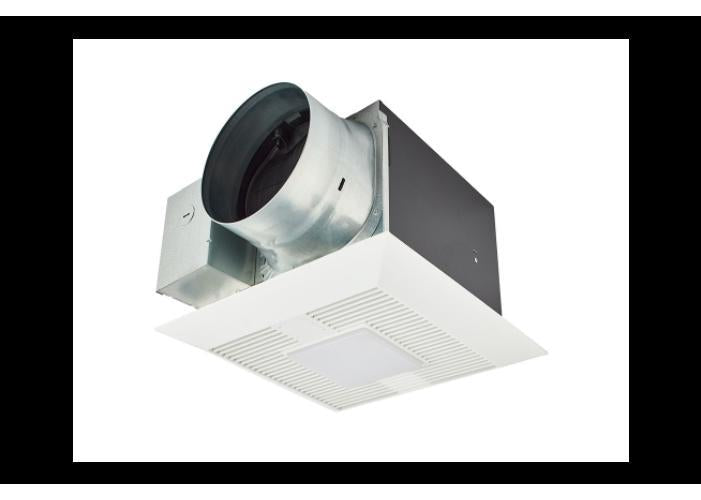 Panasonic FV-0511VKSL3 WhisperGreen® Select Ventilation Fan, 30/110 cfm Flow Rate, 4, 6 in Dia Duct, 0/10.5/5.1 W Power Rating, 120 V, 0.35 A, Import
