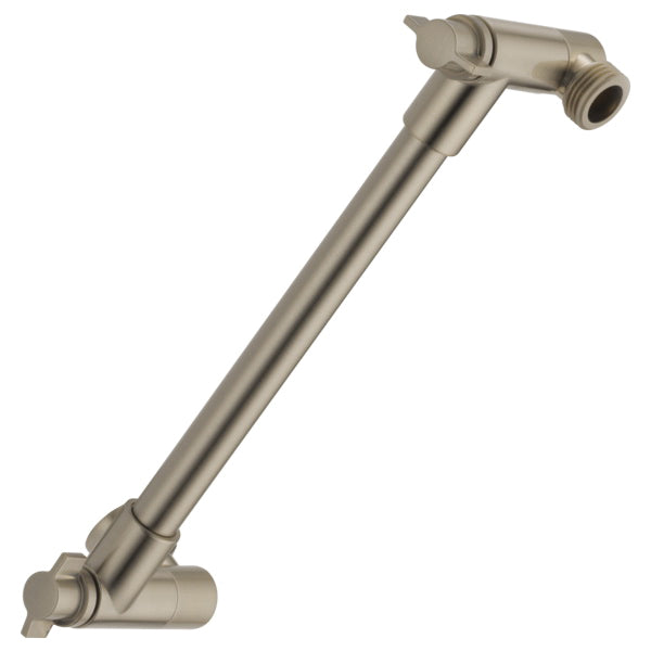 Peerless® 76040SN Universal Showering Adjustable Shower Arm, 11-3/16 in L, 2-15/16 in Spout Height, Import
