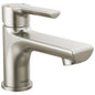 Peerless® P1512LF-BN-M-0.5 Flute™ Single Top Handle Lavatory, 0.5 gpm Flow Rate, 2.63 in H Spout, 1 Handles, Pop-Up Drain, 1 Faucet Holes, Brushed Nickel, Lavatory Function