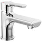 Peerless® P1512LF Flute™ Single Top Handle Lavatory, 1 gpm Flow Rate, 2.63 in H Spout, 1 Handles, Pop-Up Drain, 1 Faucet Holes, Chrome, Lavatory Function
