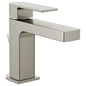 Peerless® P1540LF-BN Choice Single Handle Bathroom Faucet, 1 gpm Flow Rate, 3.56 in H Spout, 1 Handles, Pop-Up Drain, 1 Faucet Holes, Brushed Nickel, Lavatory Function