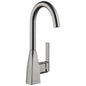 Xander - Bar Faucet - Stainless - Deck Mount