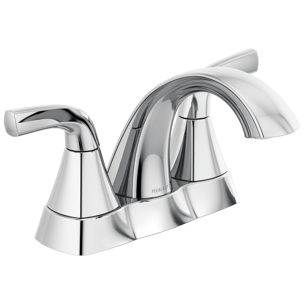 Peerless® P2535LF Parkwood™ Centerset Lavatory Faucet, Peerless® Parkwood™ Centerset Lavatory Faucet, 2 Handles, Pop-Up Drain, 1 gpm Flow Rate