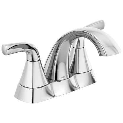 Peerless® P2535LF Parkwood™ Centerset Lavatory Faucet, Peerless® Parkwood™ Centerset Lavatory Faucet, 2 Handles, Pop-Up Drain, 1 gpm Flow Rate