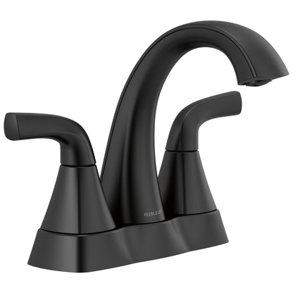 Peerless® P2635L Parkwood™ Centerset Lavatory Faucet, Peerless® Parkwood™ Centerset Lavatory Faucet, 2 Handles, Pop-Up Drain, 1 gpm Flow Rate