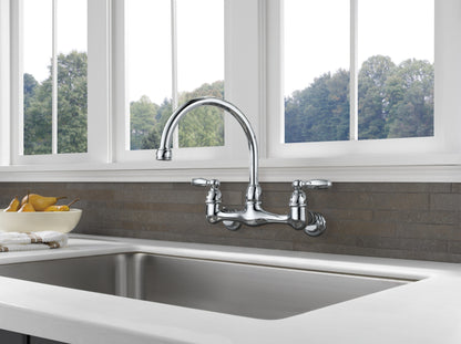 Kitchen Faucet - 9-3/8" - Wall Mount