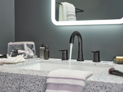 Bathroom Faucet - Matte Black - Deck Mount