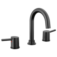 Precept - Widespread Bathroom Faucet - Matte Black - 1 GPM