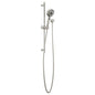 Peerless® P62447-BN Precept™ Handshower, 4-9/16 in Dia 6-Function Shower Head, 1.5 gpm Flow Rate, 72 in L Hose, Brushed Nickel, Import