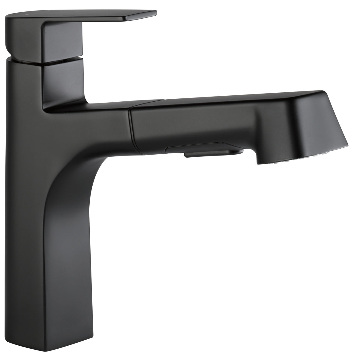 Peerless® P6919LF-BL Xander™ Pull-Out Kitchen Faucet, Commercial/Residential, 1.5 gpm Flow Rate, 120 deg Swivel Spout, Matte Black, 1 Handle, 1 Faucet Hole, Import