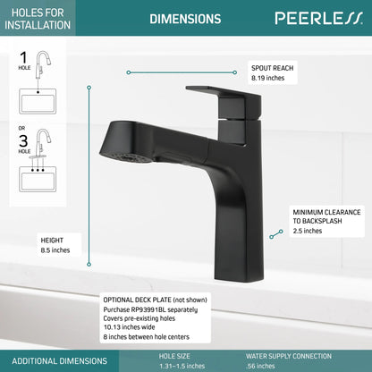 Xander - Pull-Out Kitchen Faucet - Brass
