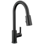 Pull-Down Kitchen Faucet - Matte Black - 7.938"