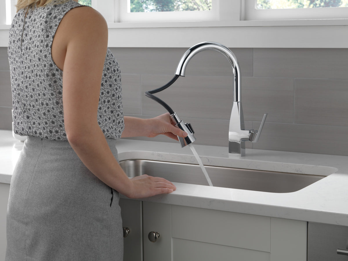Xander - Pull-Down Kitchen Faucet - 1.5 GPM Flow - 1 GPM