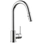 Peerless® P7946LF Pull-Down Kitchen Faucet, Chrome, 1 Handles, Import