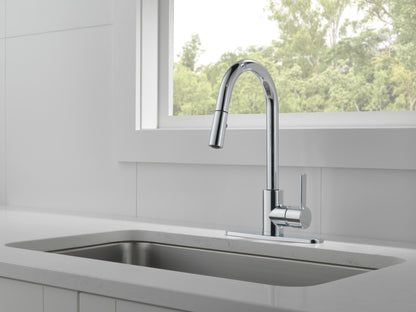 Pull-Down Kitchen Faucet - Chrome - Zinc