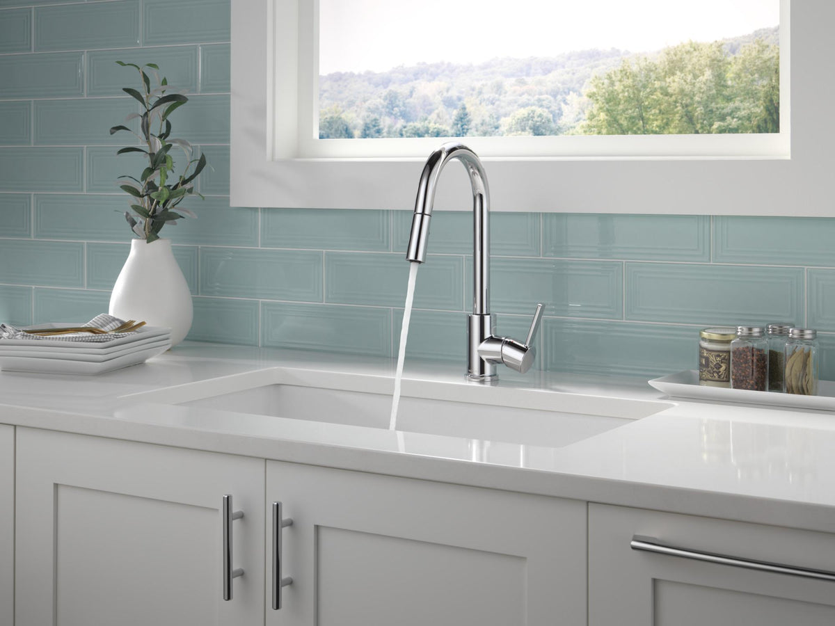 Pull-Down Kitchen Faucet - Chrome - Zinc