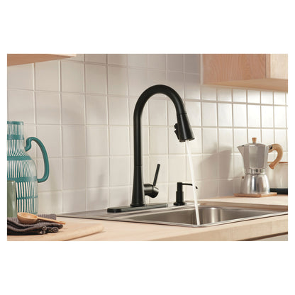 Precept - Pull-Down Kitchen Faucet - Matte Black - 1.5 GPM