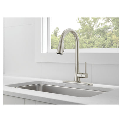 Precept - Pull-Down Kitchen Faucet - Stainless - 1.5 GPM
