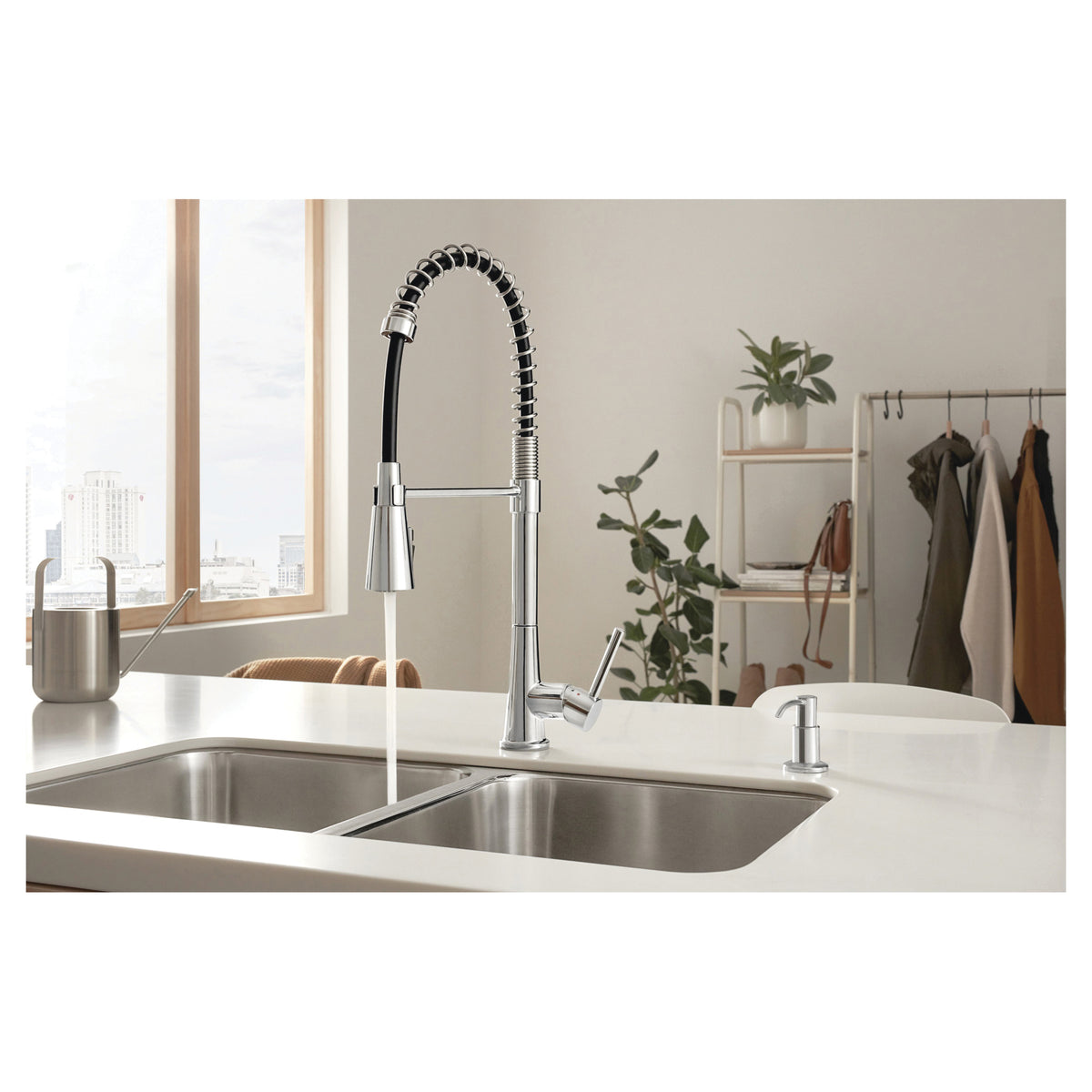 Precept - Kitchen Faucet - Polished Chrome - 1.5 GPM