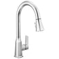 Ezra - Pull-Down Kitchen Faucet - Chrome - Deck Mount