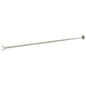 Peerless® PA905-BN PA905 Adjustable Shower Rod, 2-3/8 in Dia Rod x 44 to 72 in L Rod/Track, Stainless Steel, Brushed Nickel, Import